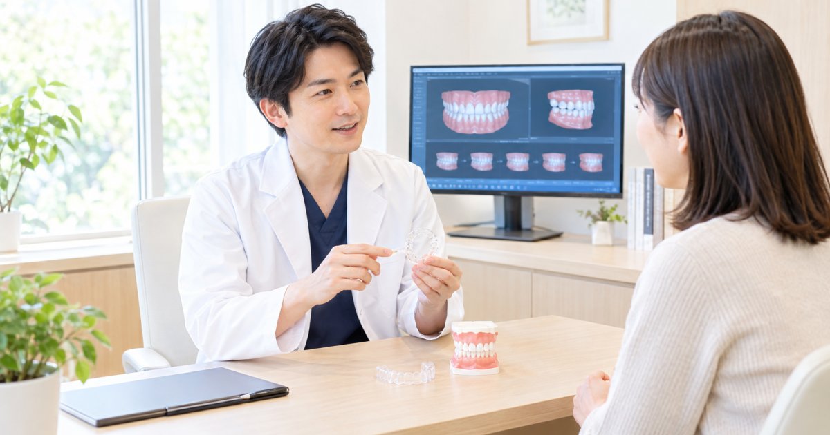 叢生・出っ歯はどこまで治せる？マウスピース矯正の適応目安を解説