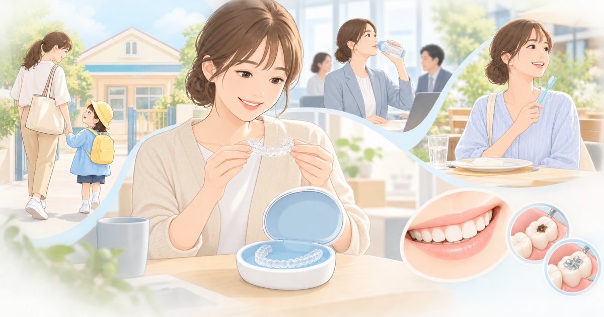 仕事・育児と両立できる？マウスピース矯正のよくある質問まとめ